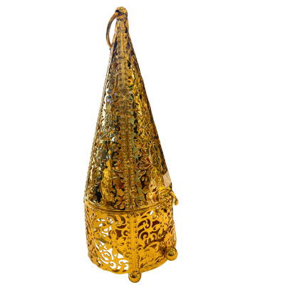 Metal Arabic Bakhoor Burner – Cone Top Design