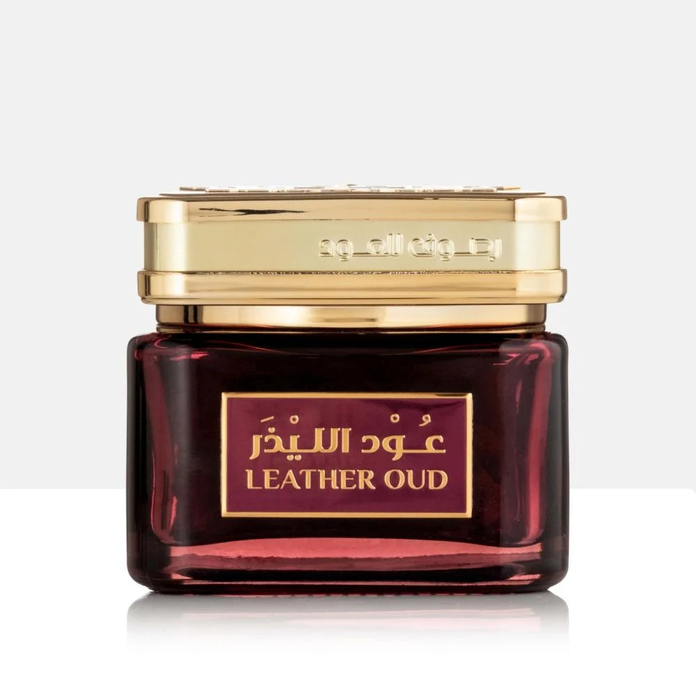 Oud Al-Leeds Leather Stick Incense – Moroccan Oud Blend (40g + 6g Free)