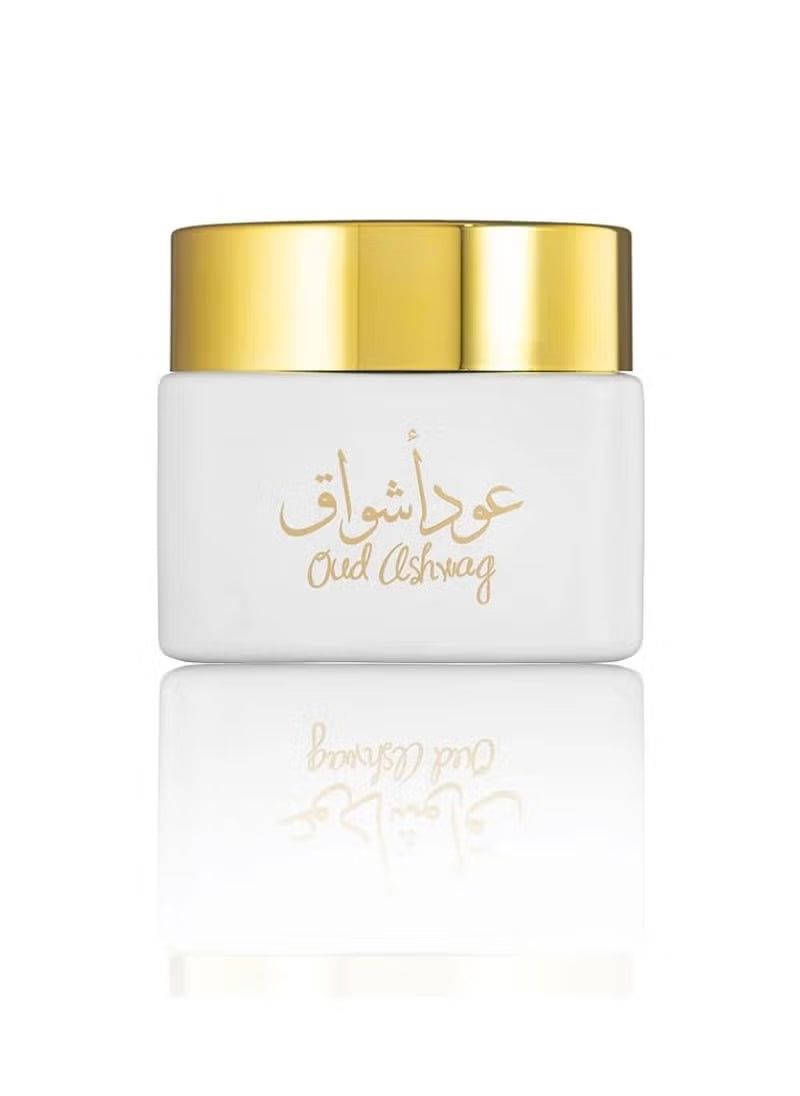 Bakhoor OUD Ashwaq Incense – Premium Arabian Bakhoor (40g)