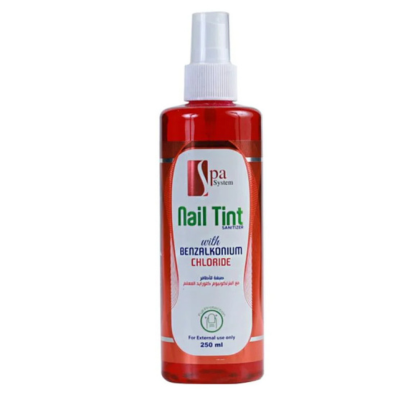 Spa System Nail Disinfectant 250ml – Clean, Sanitized & Naturally Pink Nails