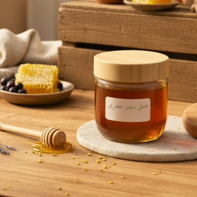 Original Yemeni Sidr Douani Honey – عسل سدر دوعني أصلي (3 Sizes) | Arabic Gift Center