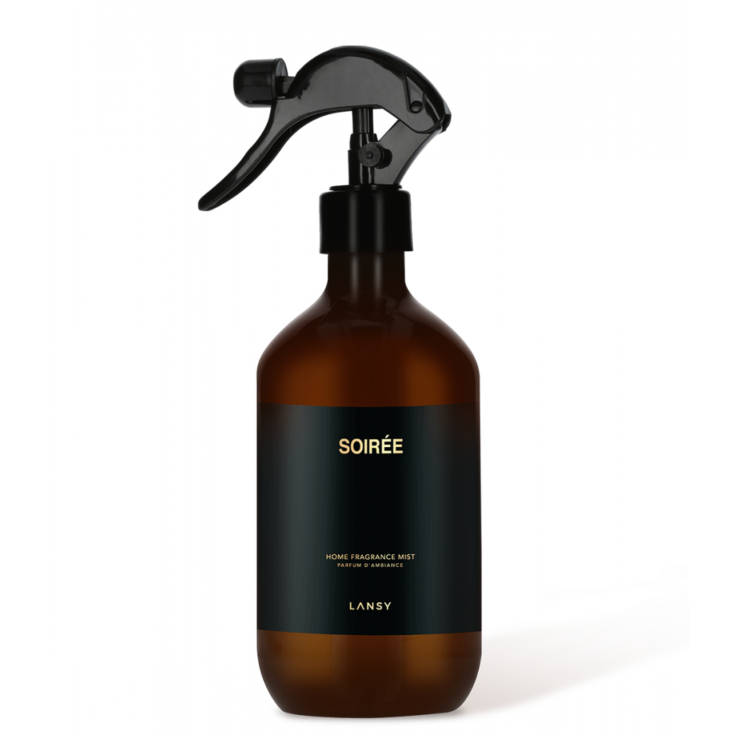 Soiree Home Fragrance Mist 500ml by LANSY – Oriental Woody Oud Room Spray | معطر منزلي سواري 500 مل برائحة العود والخشب الشرقي | Arabic Gift Center