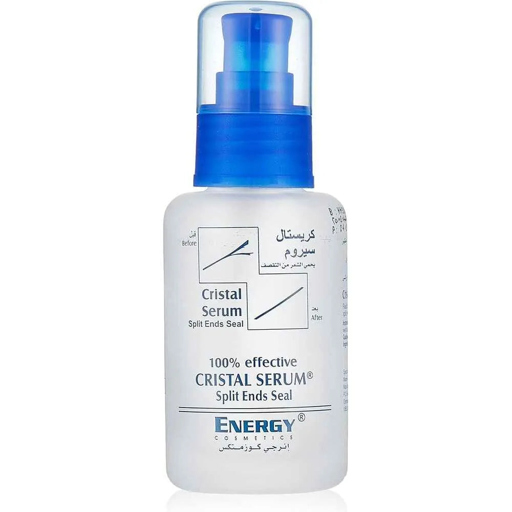 Energy Cosmetics Cristal Hair Serum 60ml – Split Ends Repair & Shine Boost
