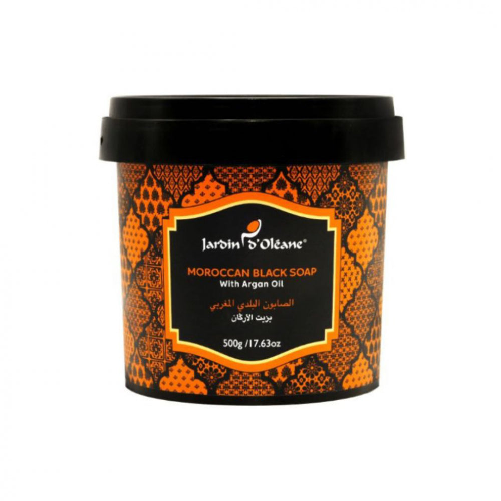 Moroccan Soap with Argan Oil – 500 grams | Natural Exfoliating & Moisturizing Soap