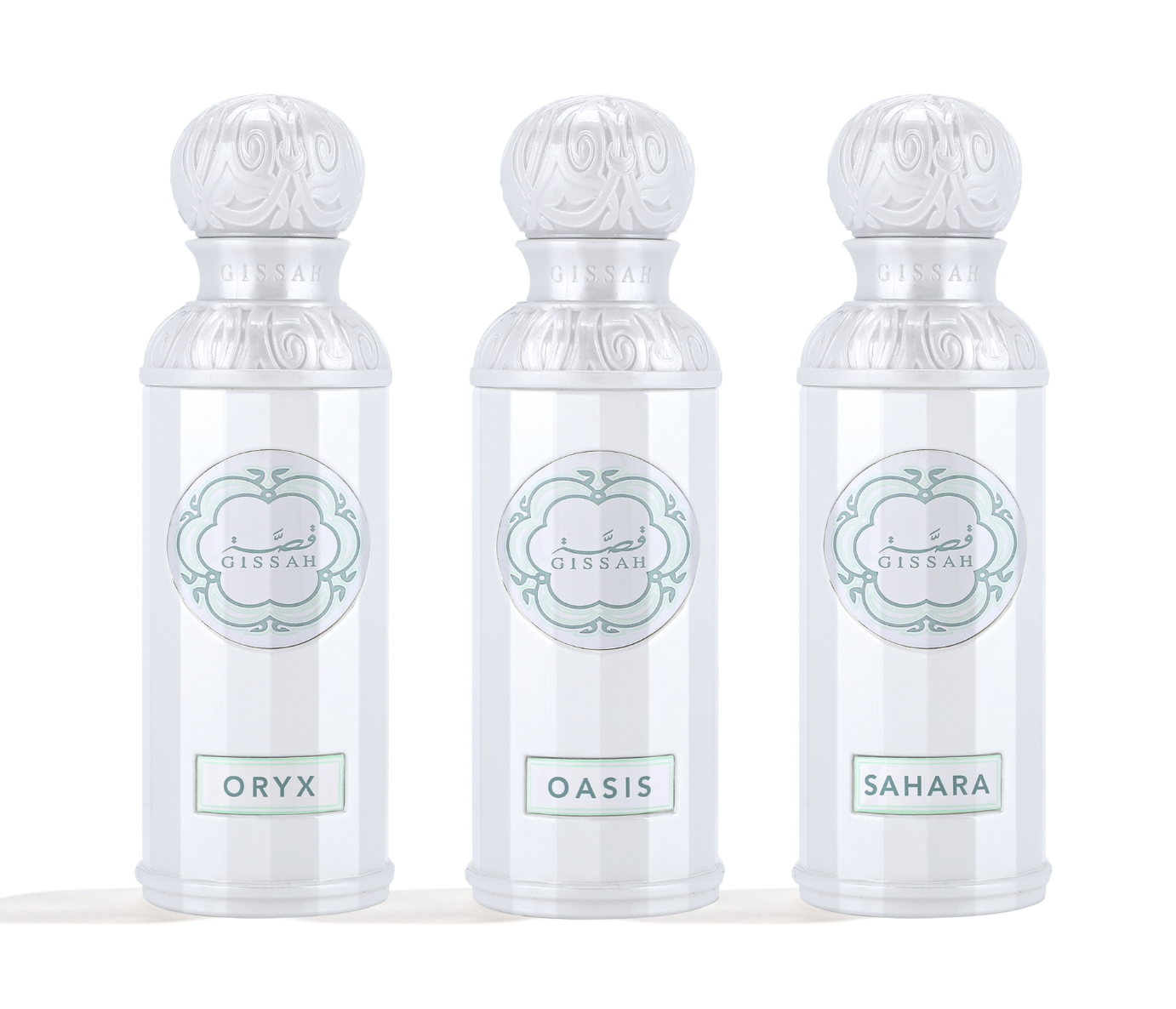 Soul of Arabia Perfume Set 3x50ml by Gissah | Signature Collection | Exotic Arabian Fragrance Trio