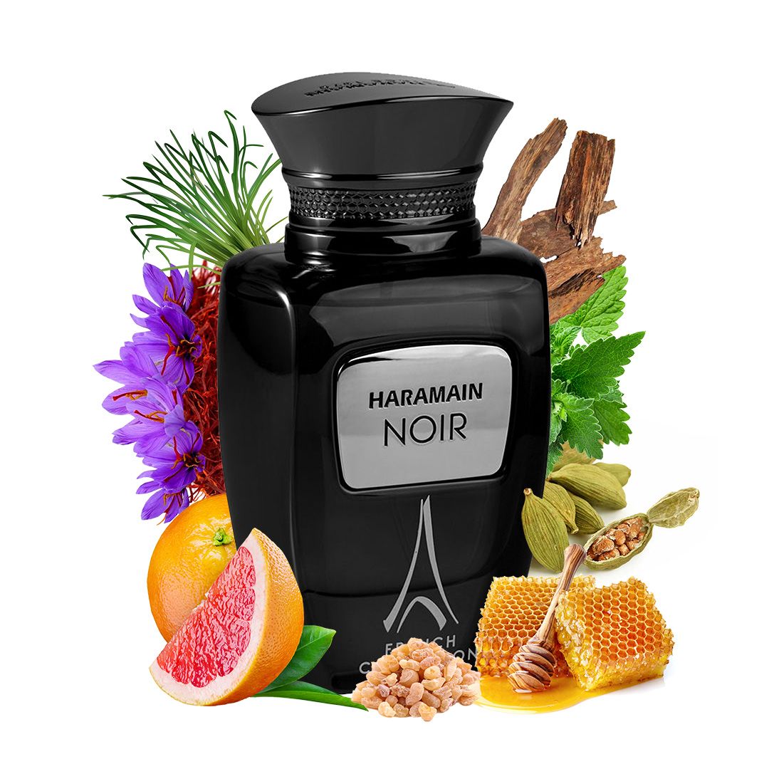 Haramain Noir French Collection – 100ml Eau De Parfum | Bold Unisex Luxury Perfume