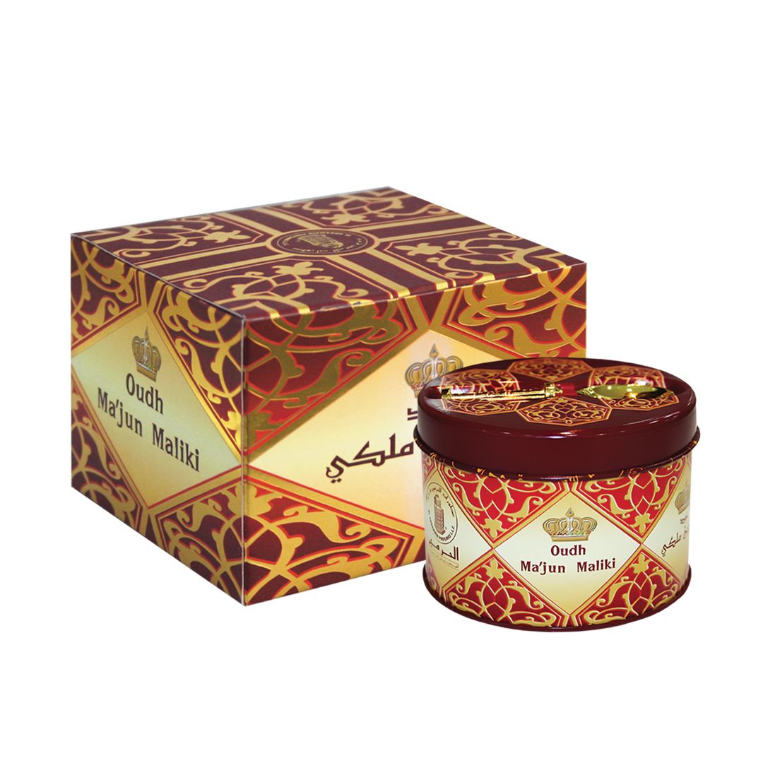 Haramain Oudh Ma’jun Maliki – Premium Bukhoor Incense (100g)