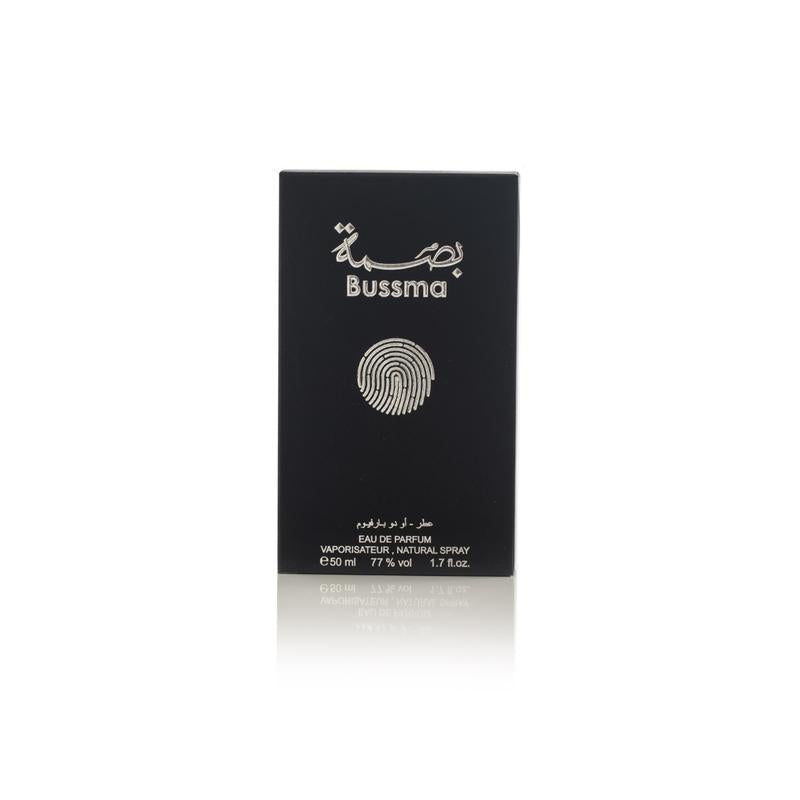 Bussma 50ml – Woody Ambery Perfume with Pineapple & Jasmine | Arabian Oud Travel Scent