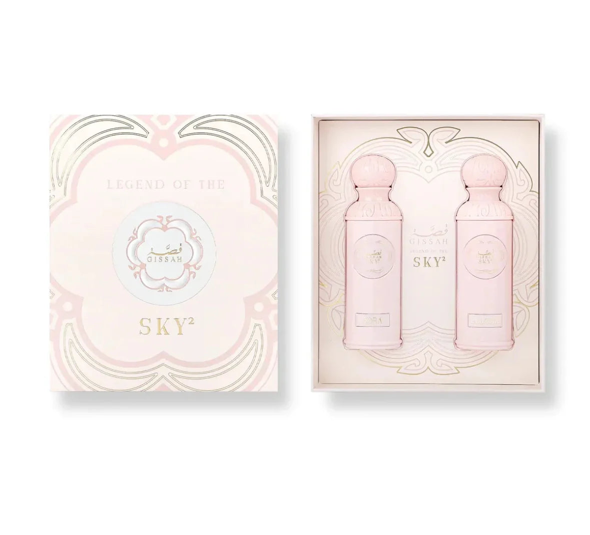 Legend of the Sky For Her – 2 x 90ml Perfume Spray Set by Gissah Perfumes