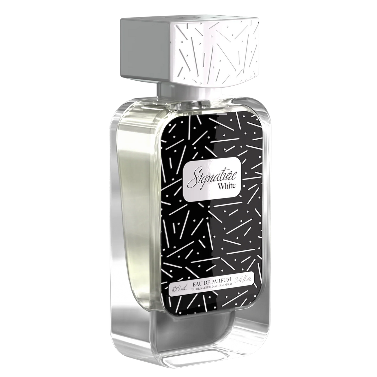 Signature White – Elegant Unisex Eau de Parfum with Cardamom, Jasmine & Vanilla
