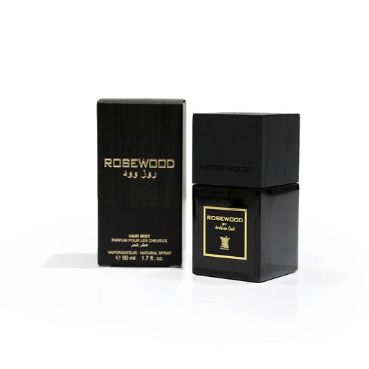 ROSEWOOD PARFUM HAIR MIST – Luxury Floral Gourmand Arabian Oud Spray – 50 ml