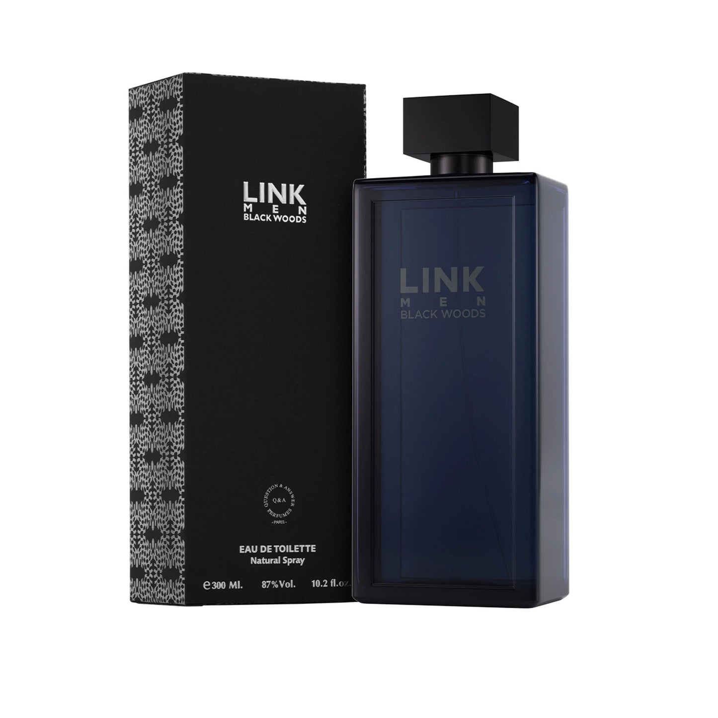 Black Woods Eau de Toilette 300ml by LINK – Bold Masculine Perfume Black Woods Eau de Toilette 300ml by LINK – Bold Masculine Perfume