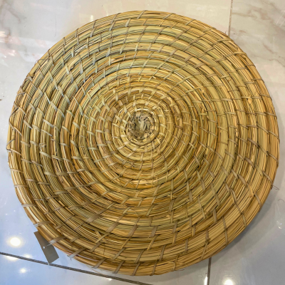 Handmade Yemeni Trivet Coaster – Plain Design & Unique Pattern (مسمدة السلتة)