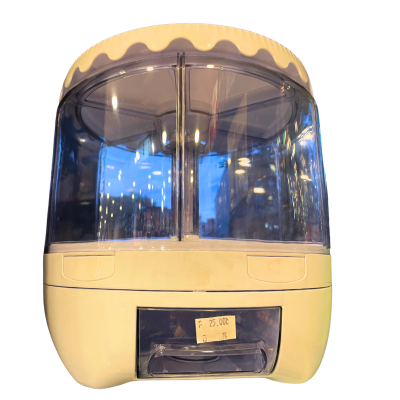 Double Dry Food & Cereal Dispenser – Airtight Kitchen Storage Container