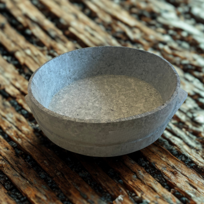 Yemeni Traditional Stone Pan – Large مقلى حجر for Authentic Cooking