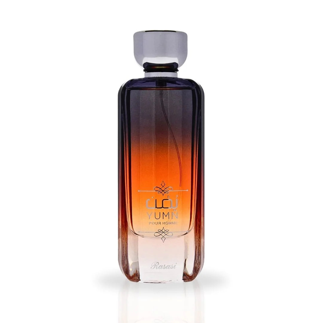 Yumn Pour Homme by Rasasi - 100ML EDP | Warm, Spicy & Fresh Masculine Fragrance