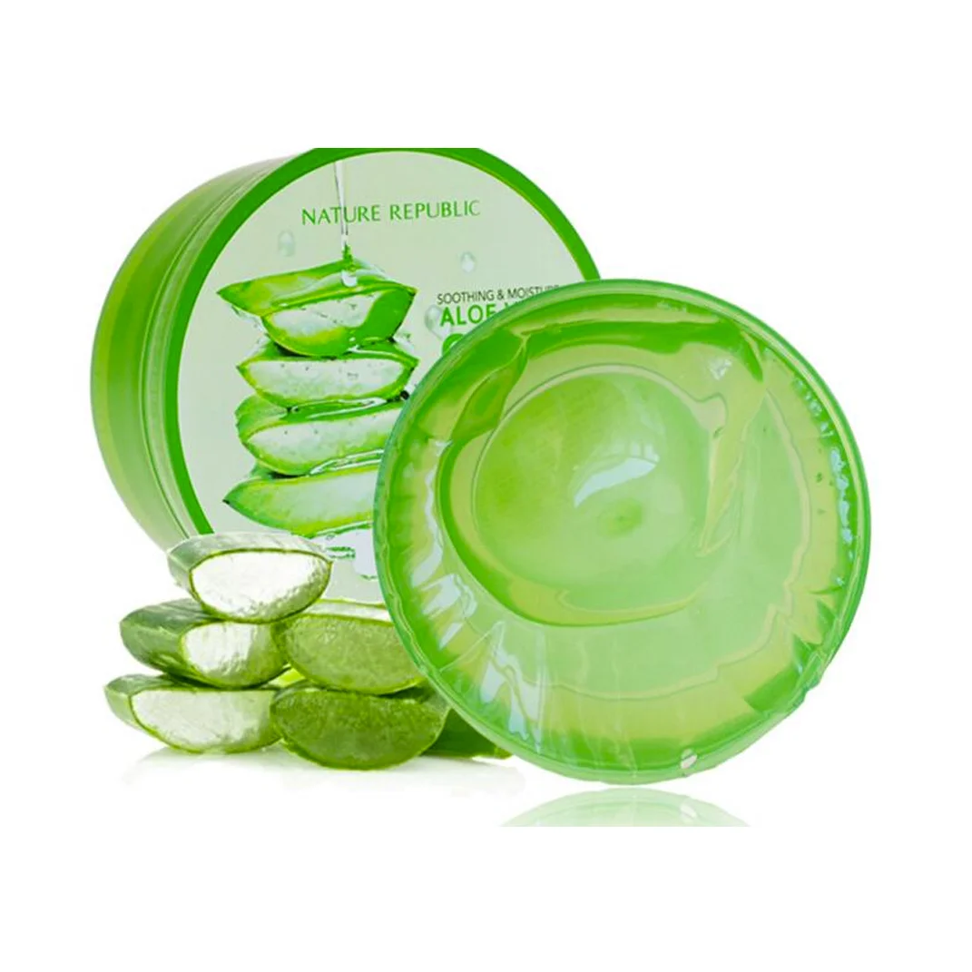 NATURE REPUBLIC Soothing Moisture Aloe Vera 92 Soothing Gel – 300 mL