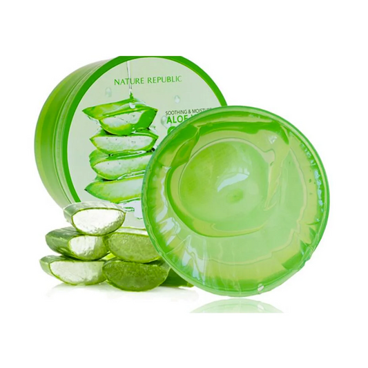 NATURE REPUBLIC Soothing Moisture Aloe Vera 92 Soothing Gel – 300 mL