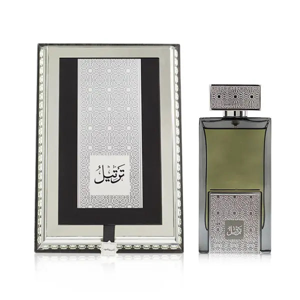 Tarteel Silver Eau de Parfum – 75ml | Award-Winning Ambery Gourmand Fragrance | Arabian Oud