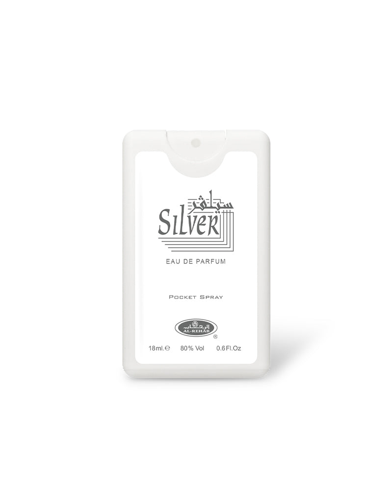 ⚪ Perfume Silver 18 ml | Sophisticated Men’s Fragrance | Arabic Gift Center
