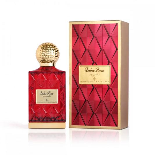 Balas Rose by Ibrahim Al-Qurashi – Luxurious Floral & Fruity Unisex Perfume 75ml