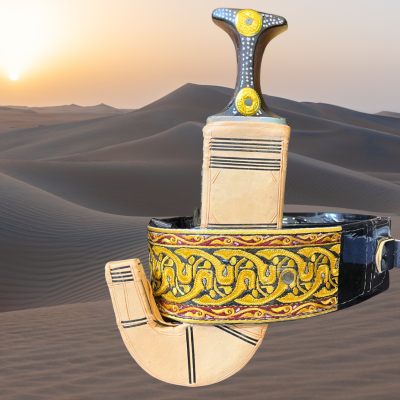 Deluxe Jambiya – Authentic Yemeni Dagger for Boys | Cultural Accessory