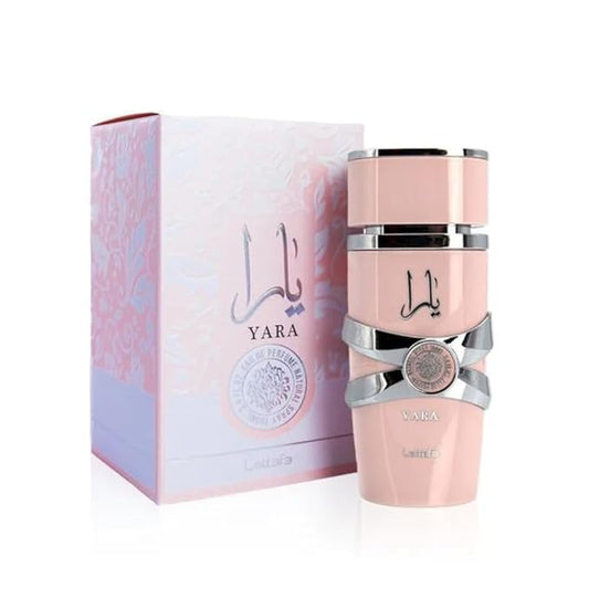 Yara Eau De Parfum Natural Spray 100 ml – Lattafa Unisex Woody Floral Perfume