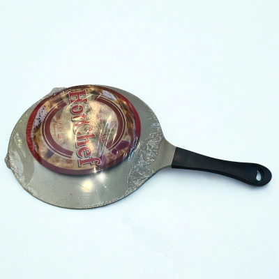 Yemeni Lahoh Saanani Bread Pan – Gold, Silver & Brown Colors | مقلاة خبز اللحوح الصنعاني اليمني – ذهبي، فضي، وعنابي | Arabic Gift Center