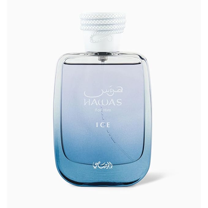 RASASI Hawas Ice for Men - 100ml Eau de Parfum | Long-Lasting Fresh & Masculine Scent