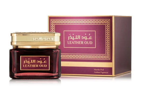 Oud Al-Leeds Leather Stick Incense – Moroccan Oud Blend (40g + 6g Free)