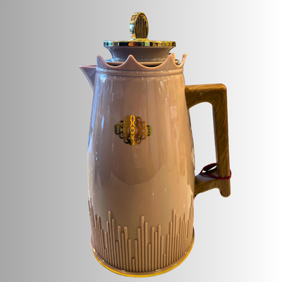 Gazzella 1L Queen Flask – Brown Luxury Arabic Thermos