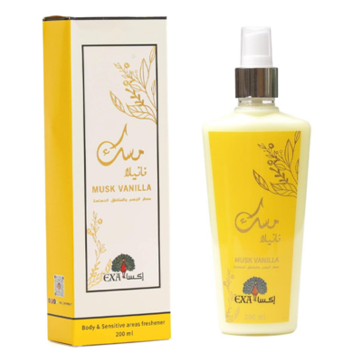 EXA Musk Vanilla Freshener for Body & Sensitive Areas – 200ml