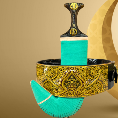Premium Yemeni Men’s Classic Jambiya – Traditional Arabic Dagger