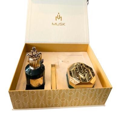 Musk Premium Gift Set – Perfume & Incense Duo
