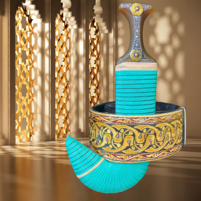 Luxury Yemeni Jambiya Set – Traditional Arabic Dagger