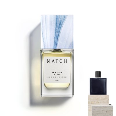 Match Blue – Fresh Aromatic Men's Perfume | ماتش بلو عطر رجالي منعش فاخر | Arabic Gift Center