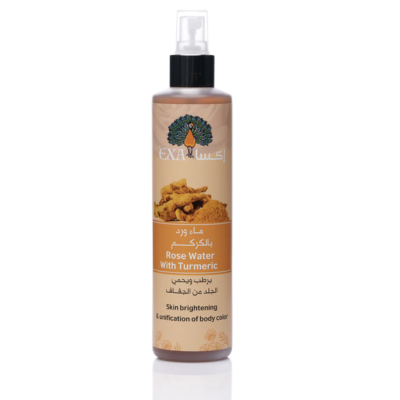 EXA Rose Water with Turmeric – 250ml | Natural Skin Brightening & Hydration