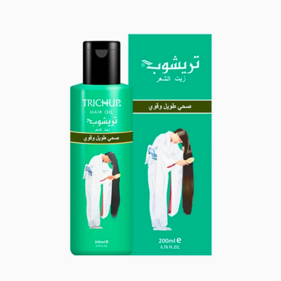 Trichup Healthy Long & Strong Hair Oil Review | زيت تريتشوب لإطالة وتقوية الشعر – الفوائد والنتائج