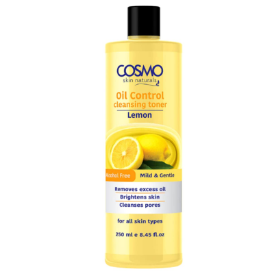 Cosmo Lemon Oil Control Cleansing Toner 250ml – Refreshing & Skin Purifying
