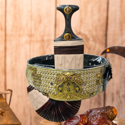 Premium Yemeni Men’s Jambiya – Handcrafted Traditional Arabic Dagger