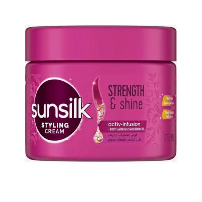 Sunsilk Strength & Shine Styling Cream 275ml | كريم سنسيلك لمعان وقوة للشعر