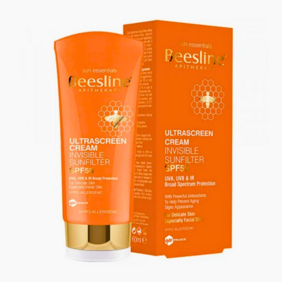 Beesline Ultrascreen Cream Invisible Sun Filter SPF50 – 60ml
