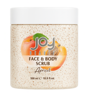 JOY Eve Apricot Face & Body Scrub 500ml | مقشر المشمش للوجه والجسم