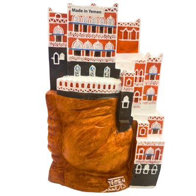 Large Dar Al Hajar Replica with LED Light | مجسم دار الحجر كبير الحجم بإضاءة LED – يعمل بالكابل | Arabic Gift Center