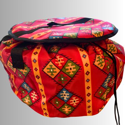 Yemeni Traditional Food Storage Bag – Available in Blue, Red, White & Yellow