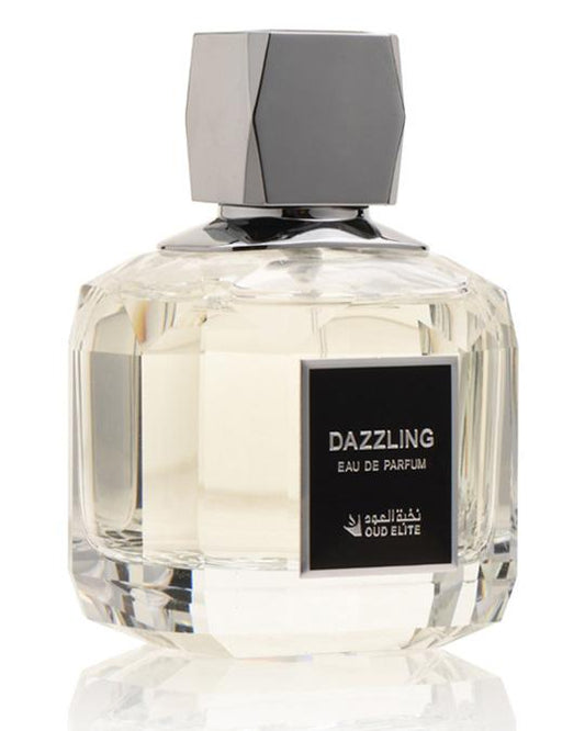 Dazzling Silver Eau de Parfum – 100 ml | Oud Elite | Mandarin, Patchouli & Jasmine Scent