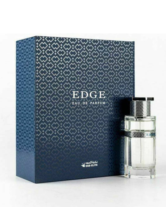 Edge Silver Eau De Parfum Spray 100ml – Sophisticated Men’s Luxury Fragrance by Oud Elite