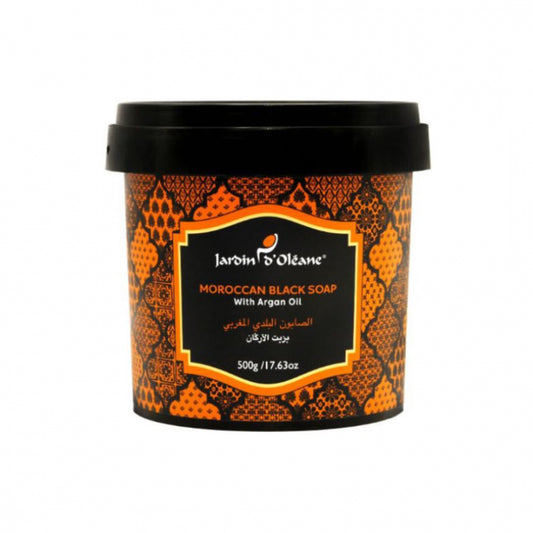 Moroccan Soap with Argan Oil – 500 grams | Natural Exfoliating & Moisturizing Soap