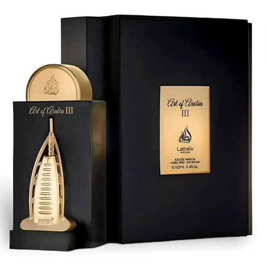 Lattafa Pride Art of Arabia III Eau De Parfum – 3.4 oz | Unisex Luxury Arabic Fragrance
