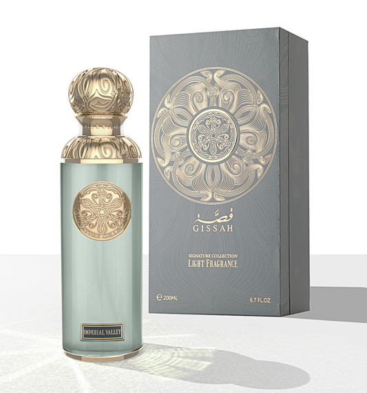 Gissah Imperial Valley Perfume | 200ml EDP Spray | Regal Oud & Musk Fragrance for Men & Women
